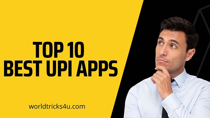 Top 10 Best UPI Apps in India in Hindi