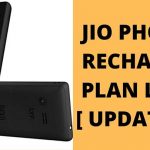 Jio Phone Recharge Plan List Detail