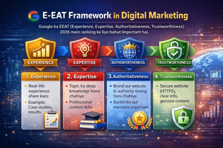 Digital Marketing Kya Hai in 2026 | Online Marketing Guide & Basics E-EAT Framework in Digital Marketing