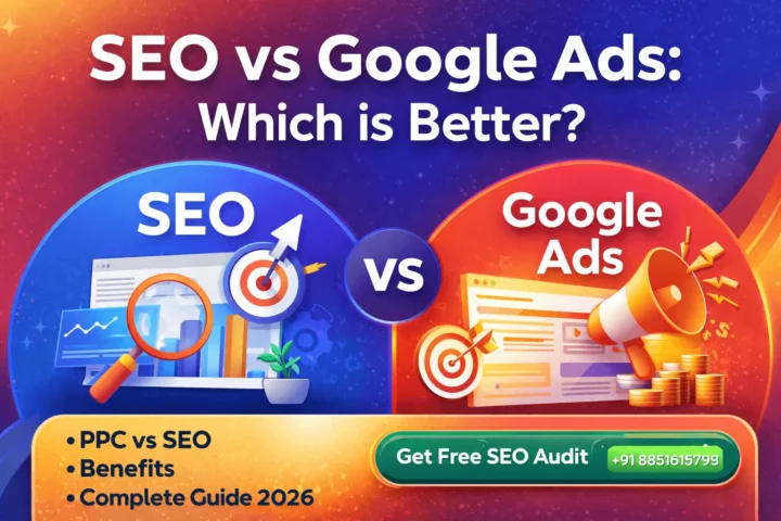 SEO vs Google Ads: Which is Better? Complete PPC vs SEO Guide 2026 seo vs google ads