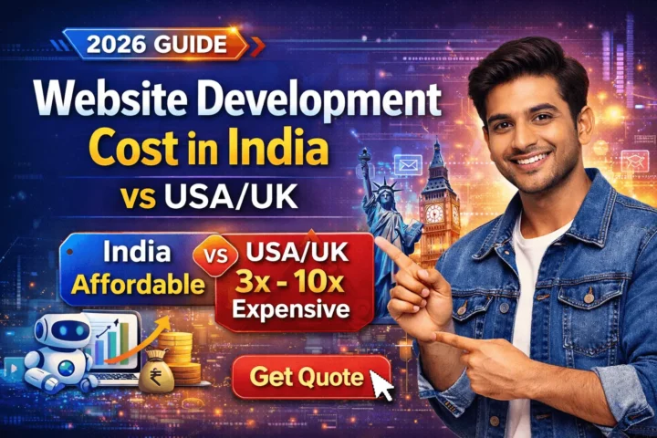 Website Development Cost in India 2026 | Web Dev Charges & Price Guide Website Development Cost in India 2026