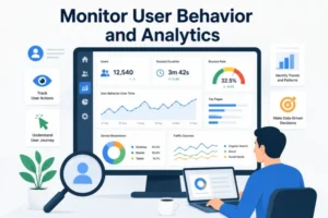   Monitor User Behavior and Analytics