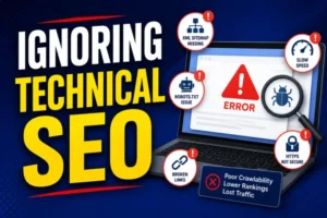 Ignoring Technical SEO