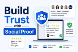 5 Powerful CRO Tips Guide to Boost Website Conversions Build Trust with Social Proof