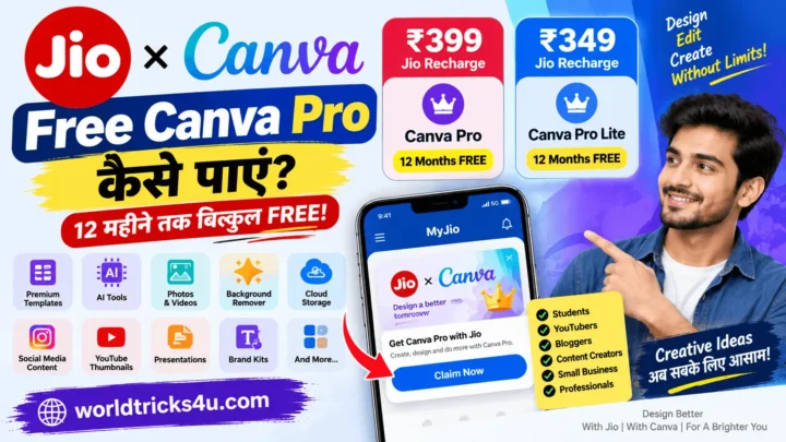 Jio Free Canva Pro